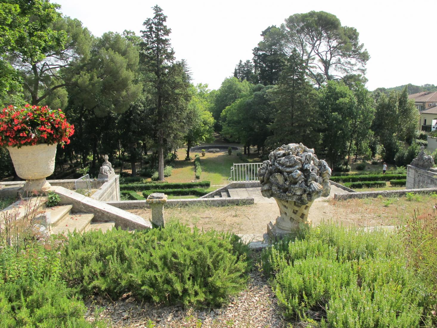 Jardins du château de Bocaud